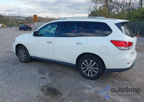 2016 Nissan Pathfinder S from USA, damaged, VIN 5N1AR2MM5GC615313